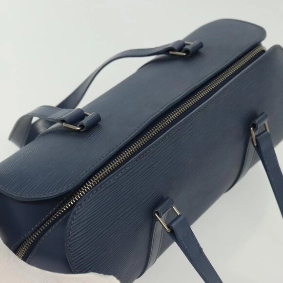 LOUIS VUITTON Epi Soufflot Hand Bag Myrtille - Picture 6 of 16